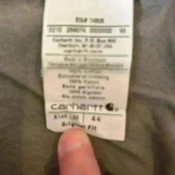 Carhartt Cargo Rugged Flex Relaxed Fit Canvas Work Short Size 44 Carpenter - Picture 3 of 7